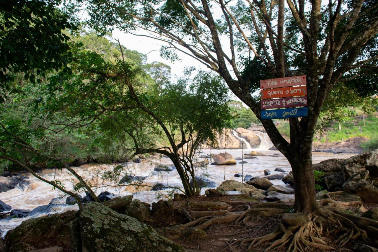 Hotel Fazenda Vale Da Cachoeira แซร์ฮาเนกรา ภายนอก รูปภาพ